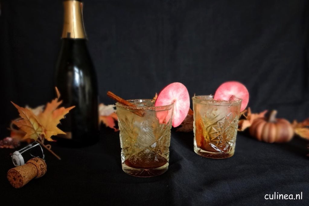Appel cider cocktail