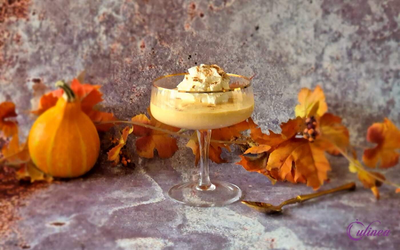 Luchtige pompoenmousse