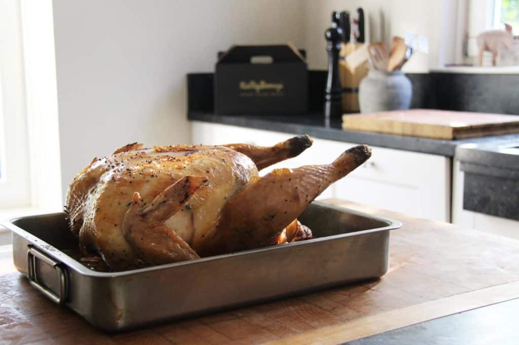 Kalkoen op het Kerstmenu