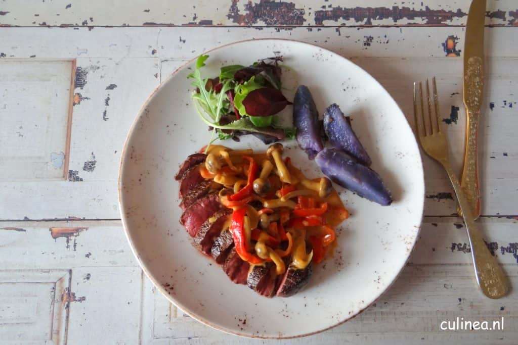 Tournedos met Stroganoff saus