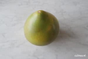 Geroosterde spruitjes met pomelo