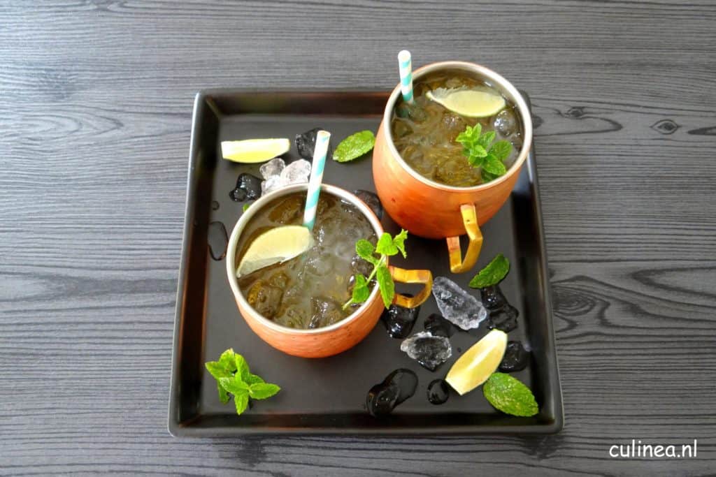 Moscow mule cocktail