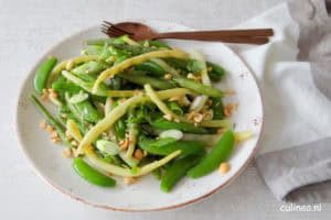 Vis is goed voor je, wij proberen het toch wel twee keer per week te eten. Niet goedkoop dat weet ik, maar koop anders de vis als deze in de aanbieding is. Van de week stond deze heerlijke Teriyaki kabeljauw met bonensalade op het menu.