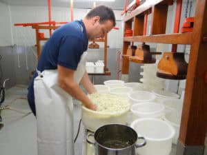 Op bezoek bij een kaasboerderij