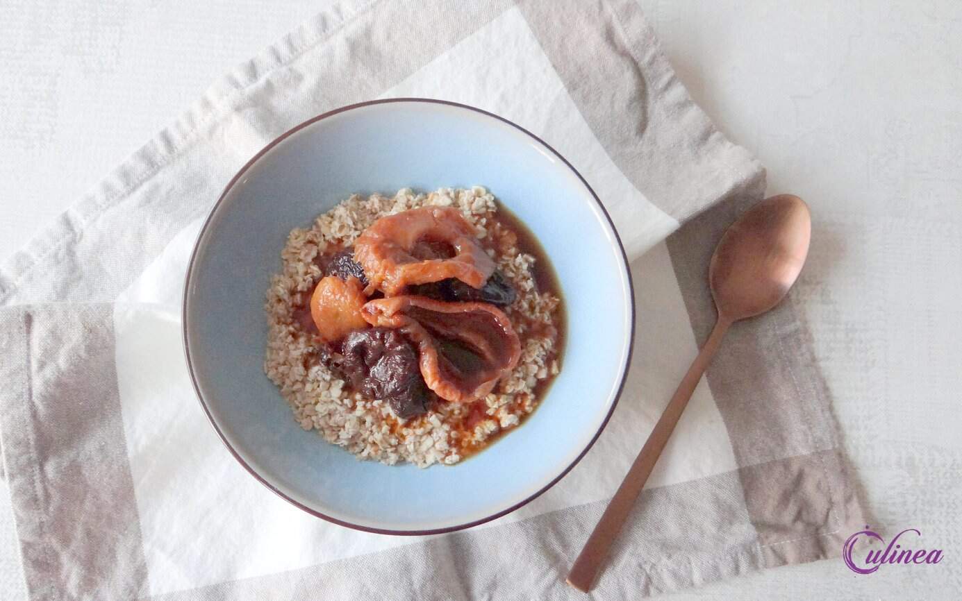 Overnight oats met tutti frutti