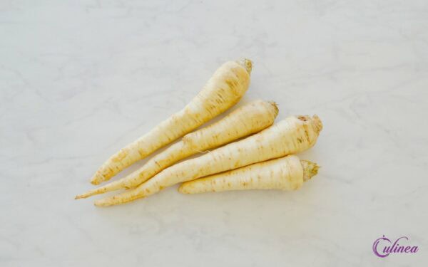 Peterseliewortel soep met gerookte zalm