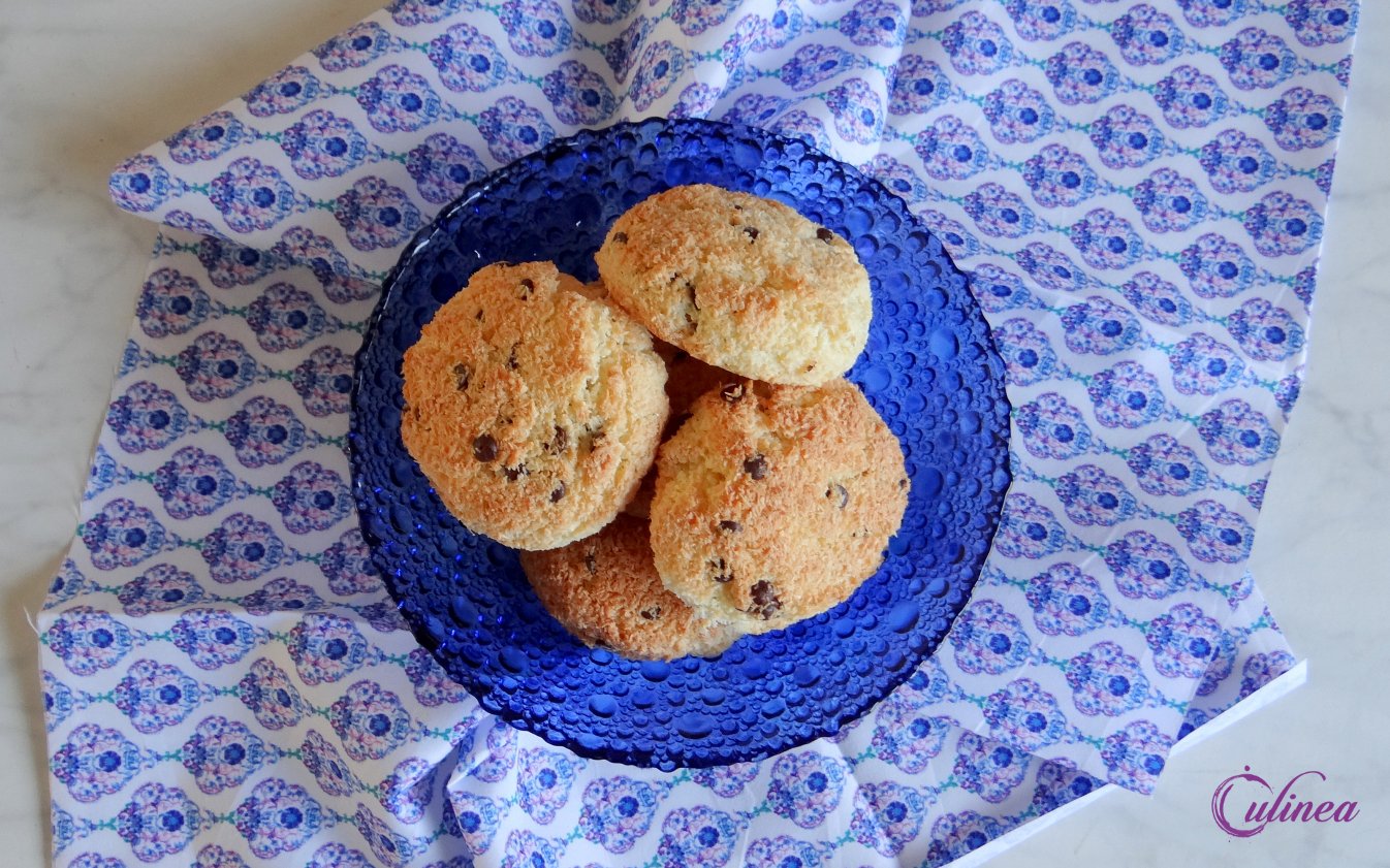 Kokosmakronen met rum en chocolade