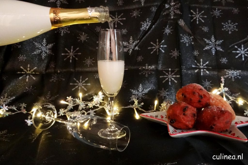 Met Champagne het nieuwe jaar in