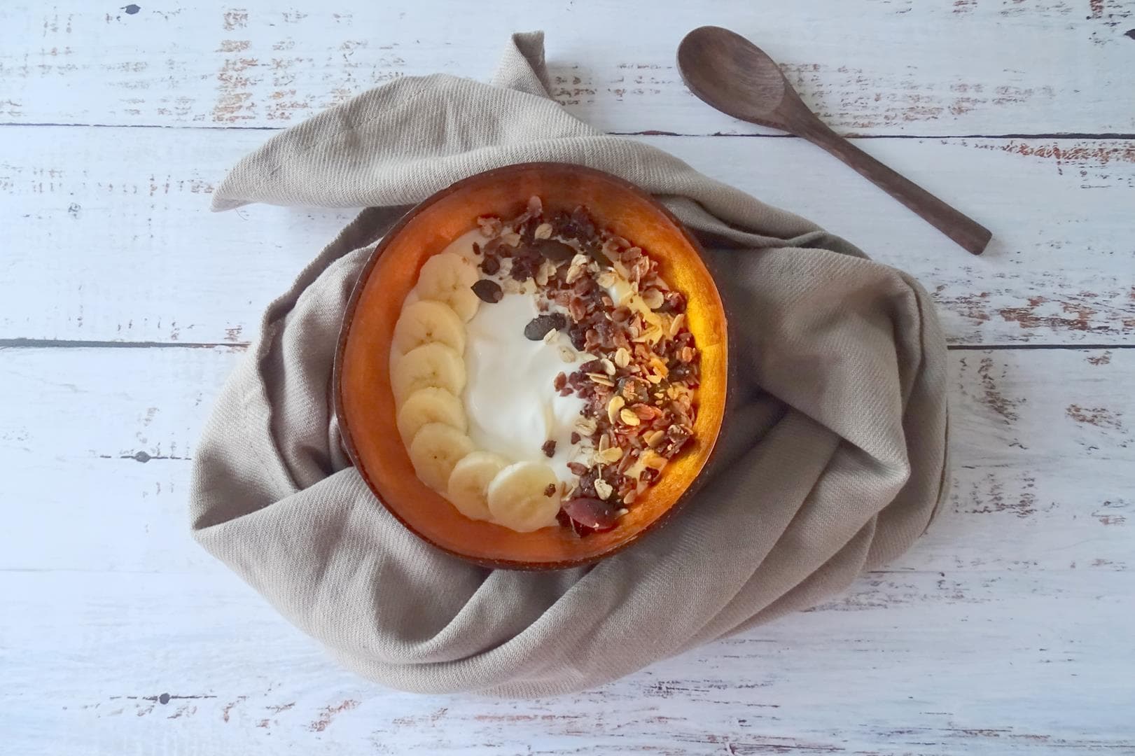 Winterse granola met koekkruiden