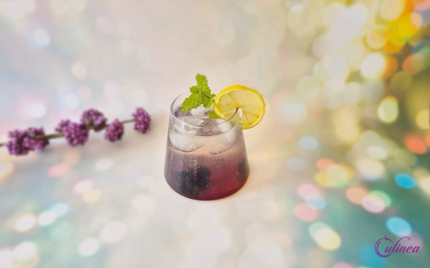 Amarena kersen tonic mocktail