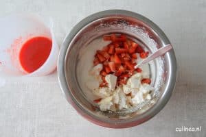 Aardbeien Eton Mess met hangop