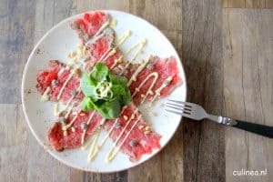 Carne asada van bavette