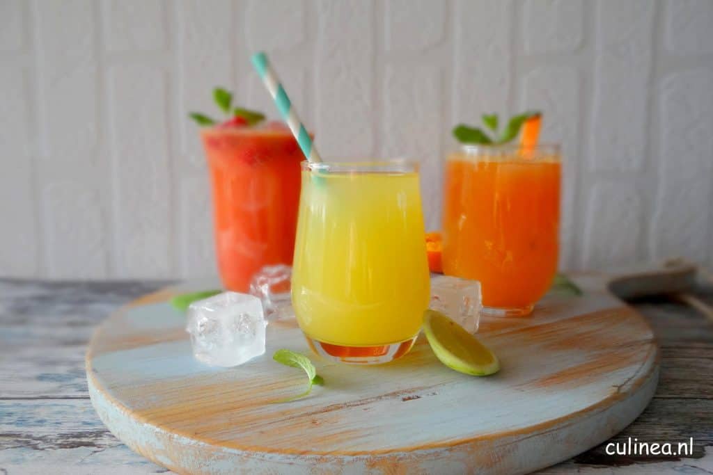 Ananas limoen mocktail