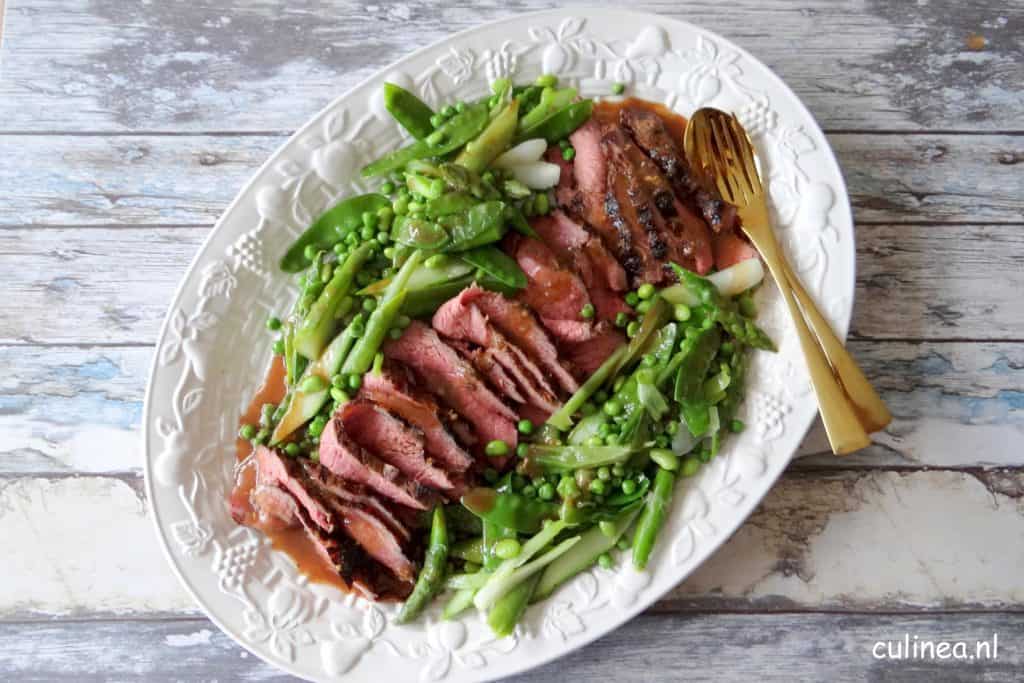 Kalfs picanha in de oven geroosterd