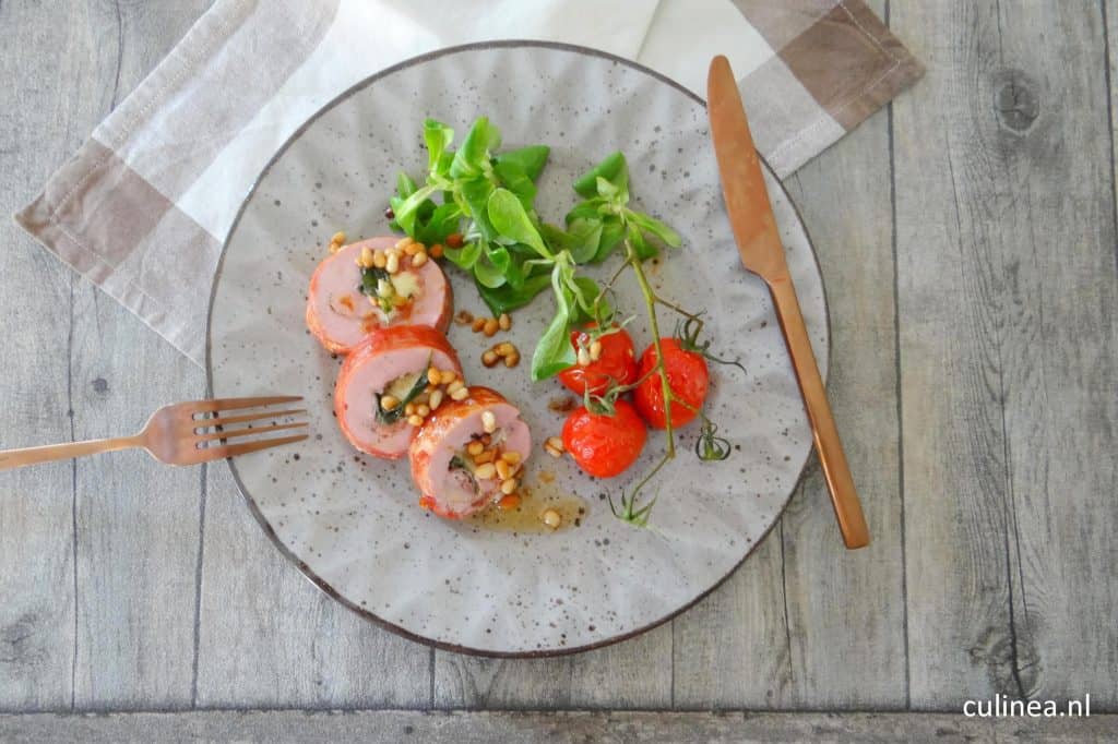 Saltimbocca rollade van kalfsvlees