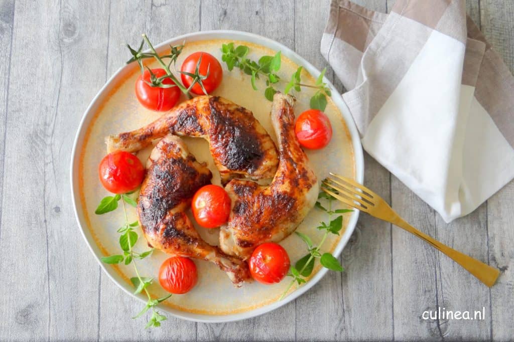 Geroosterde kip met sumak
