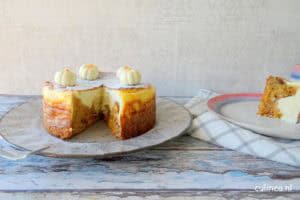 Pompoentaart en cheesecake