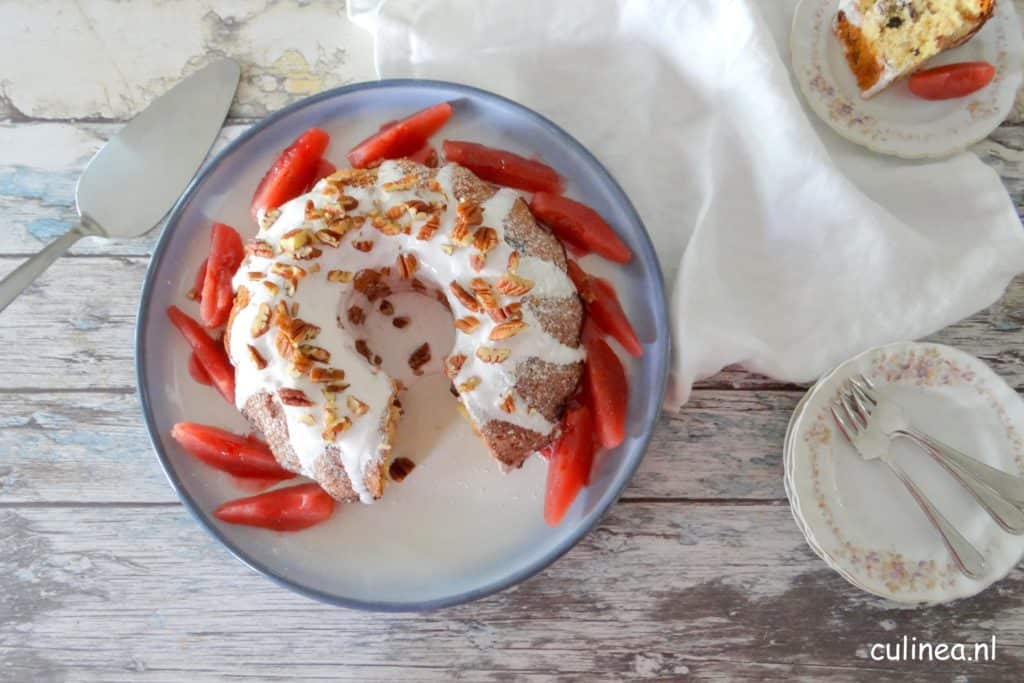 Stoofperen tulband met icing