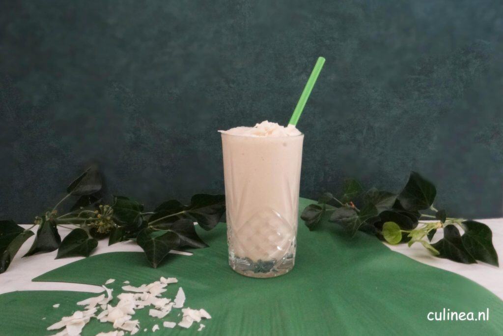 Vietnamese koffie milkshake
