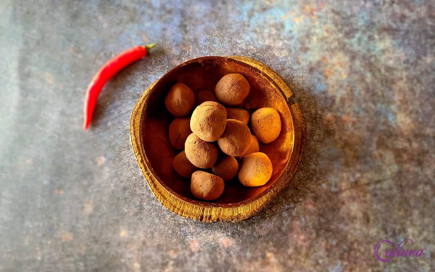 Chocolade truffels met een kick