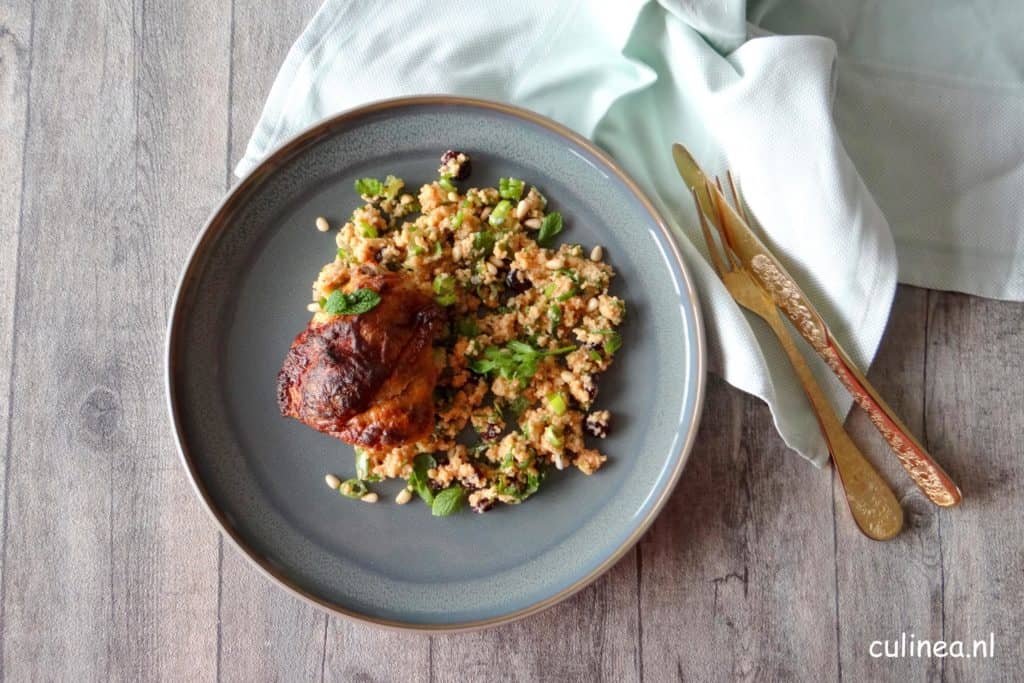 Kip Tandoori met couscous