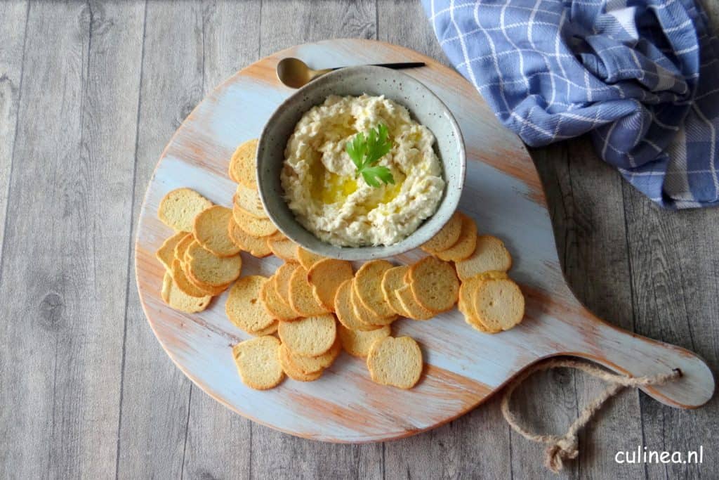 Klassieke Franse Brandade visdip