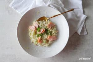 Risotto met venkel, dille en citroen