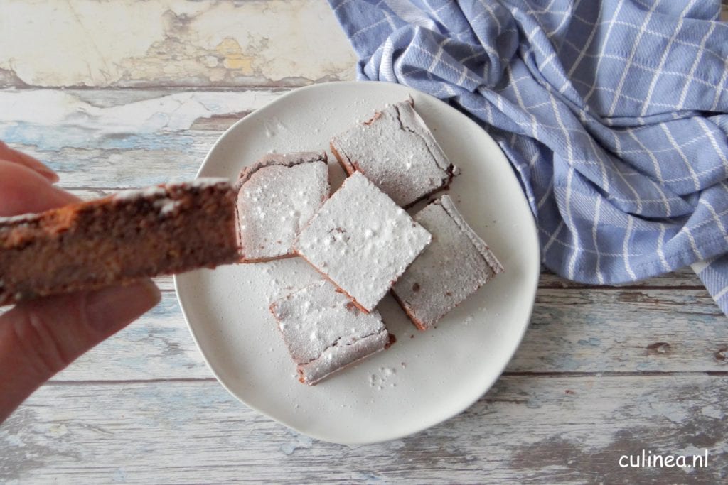 Chocolade kikkererwten koeken