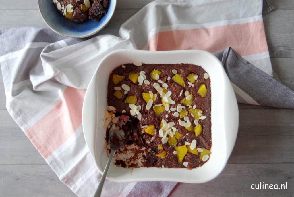 Smeuïge chocoladecake uit de oven