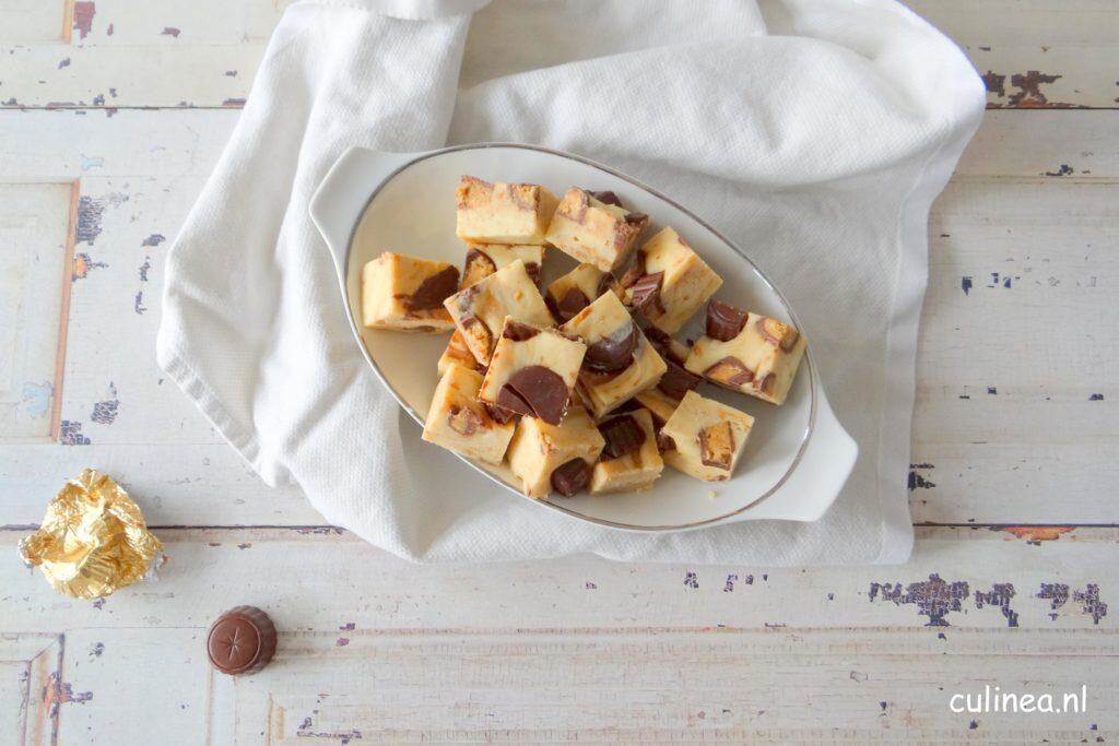 Reese’s pindakaas fudge