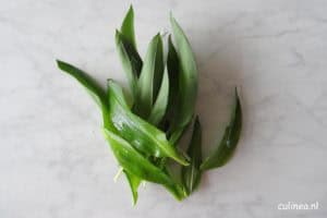 Romige broccoli soep met daslook