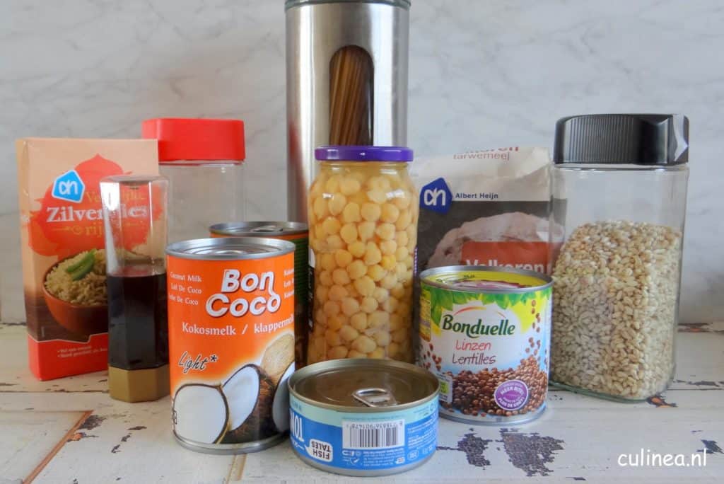 Wat kan je nog koken uit je voorraadkast