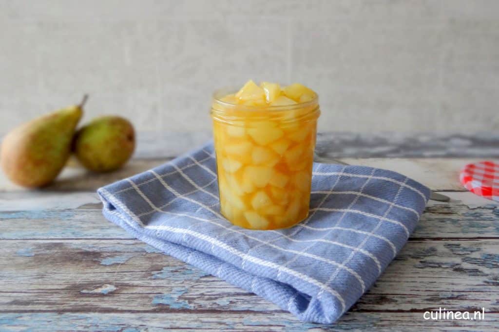 Perenjam met gember en kardamom