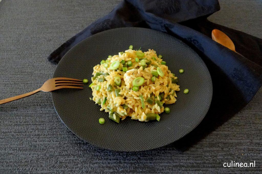Thaise orzotto met kip