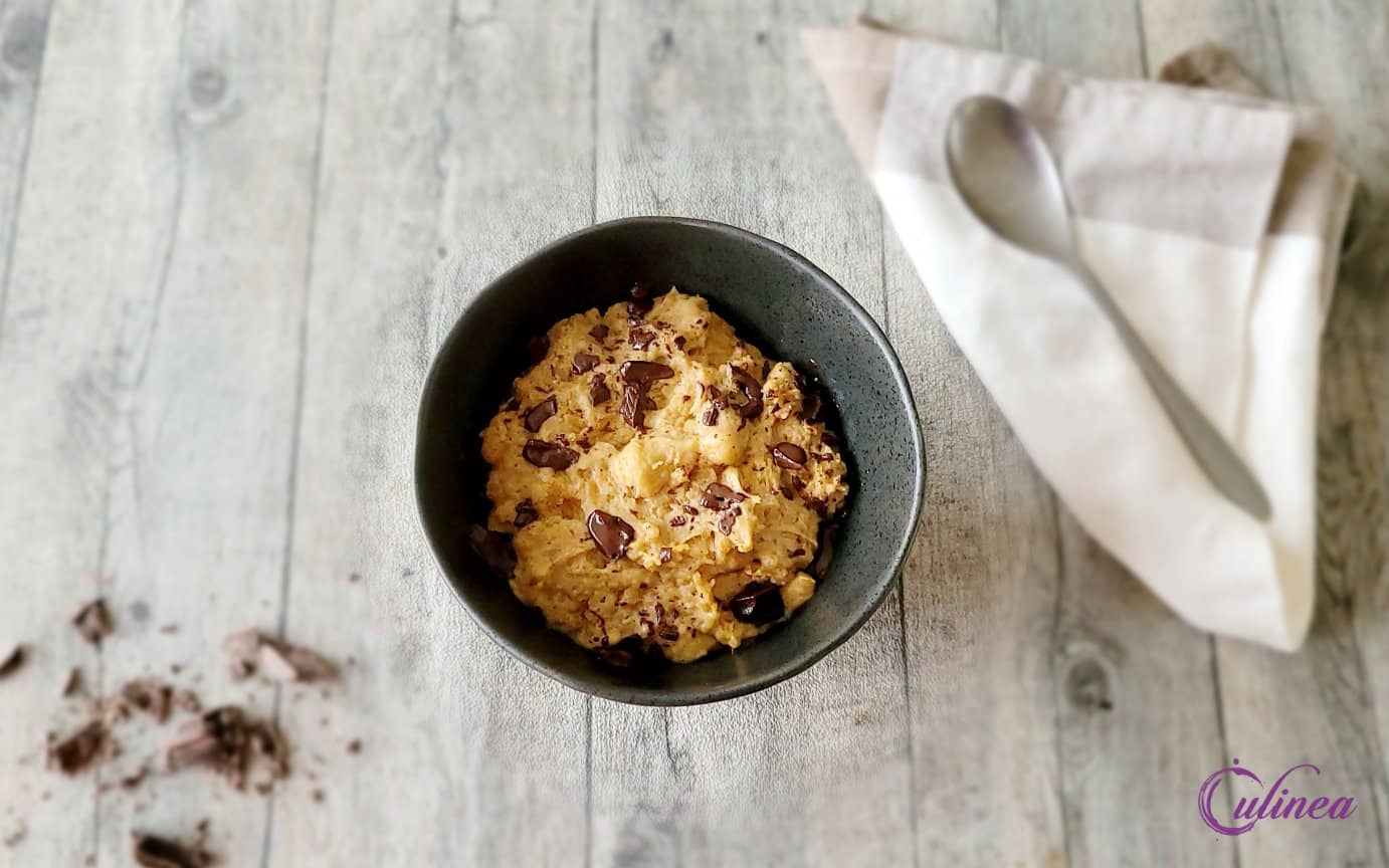 Pindakaas chocolade mug cake