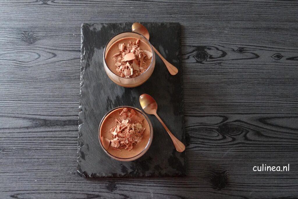 Vegan chocolademousse met aquafaba