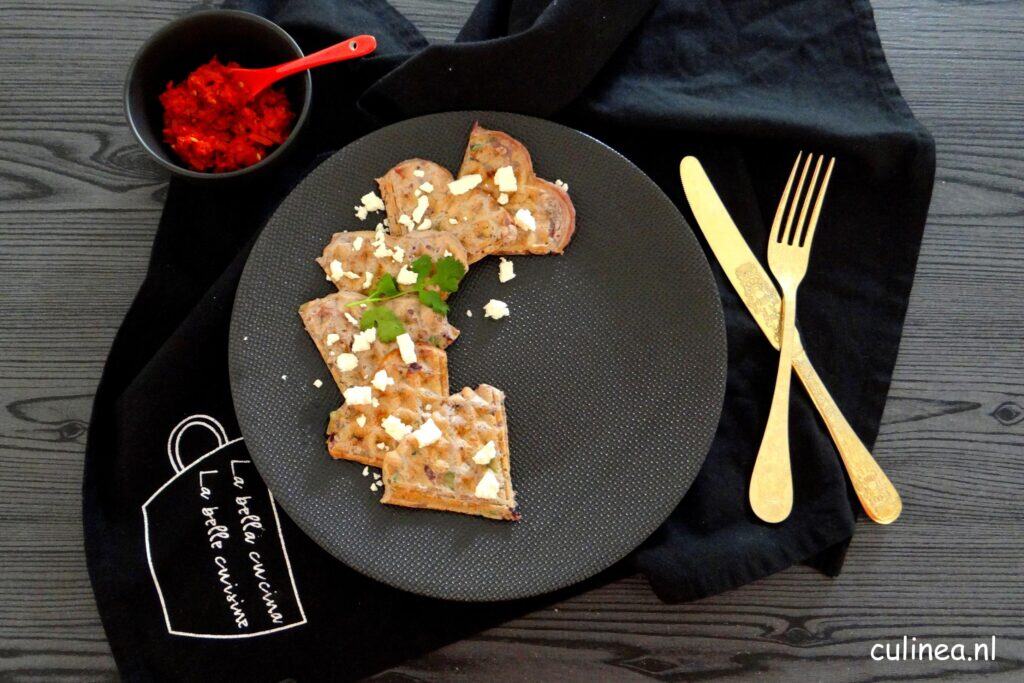 Hartige pakora wafels