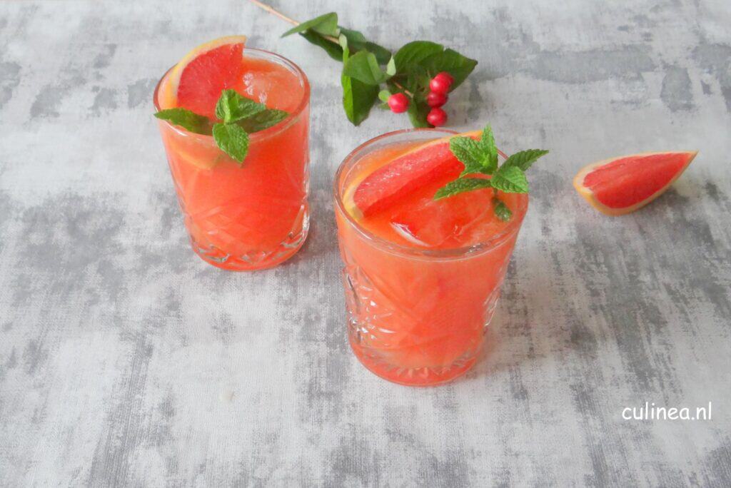 Aperol en vlierbloesem cocktail