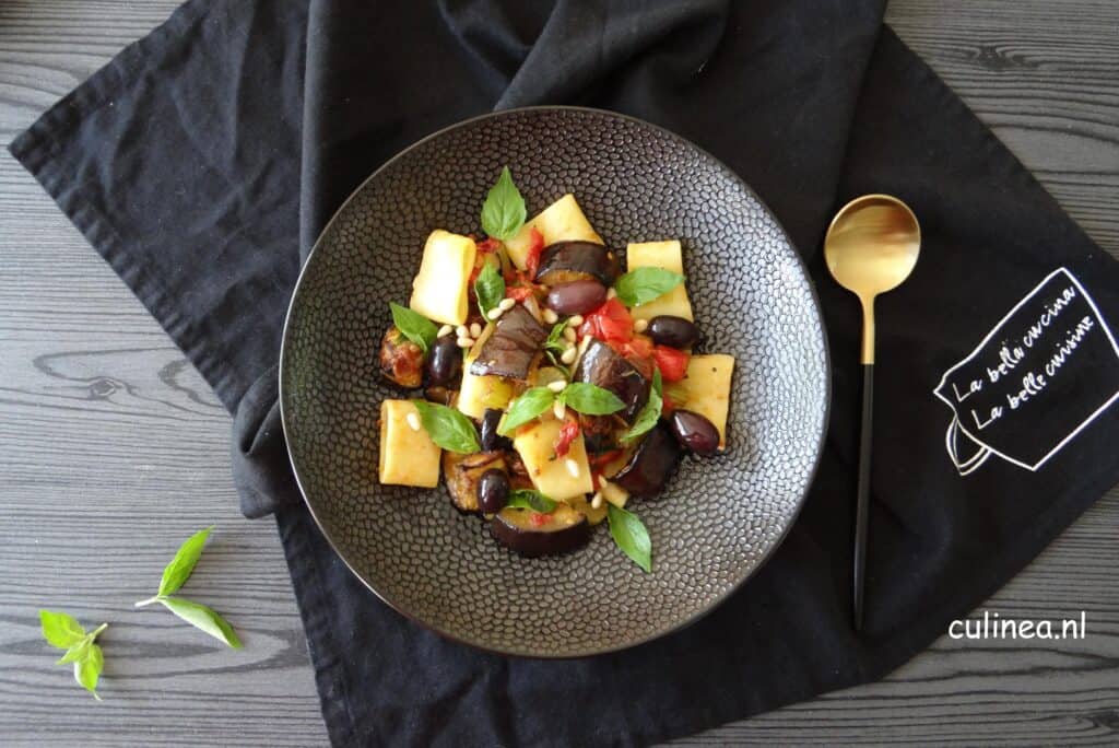 Calamarata Pasta Caponata