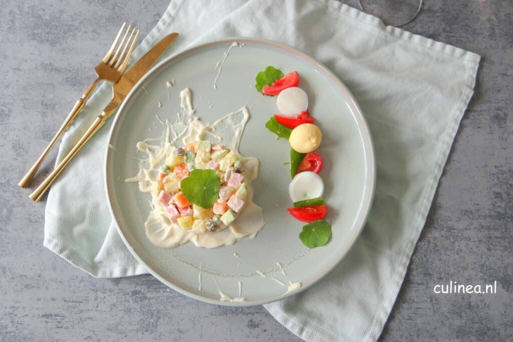 Ouderwetse huzarensalade maken