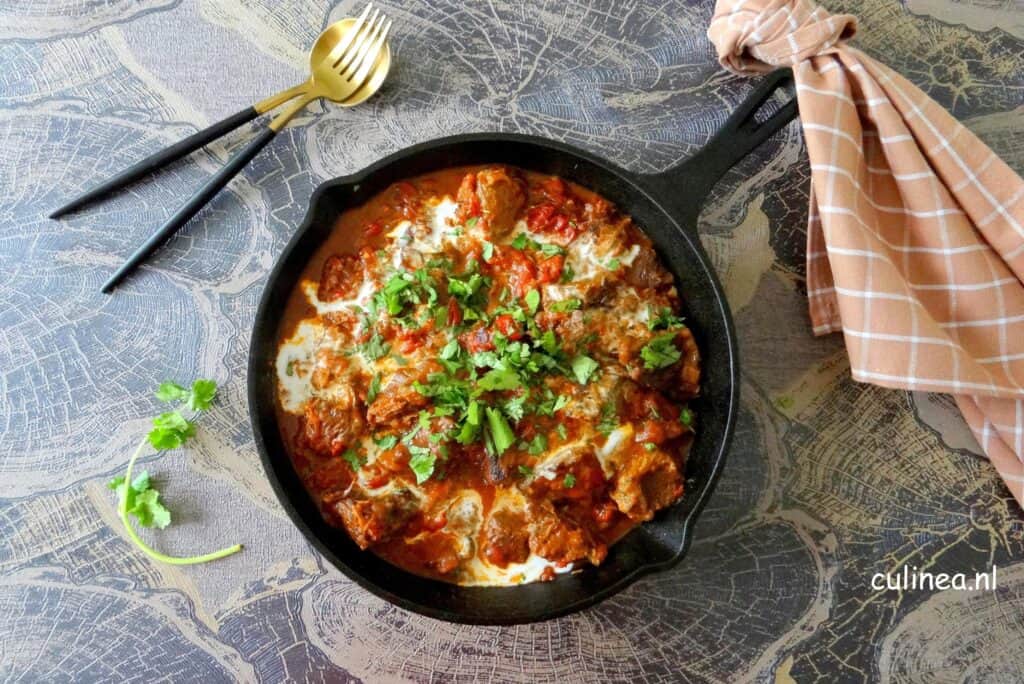 k heb al een Kip Madras op de site staan en nu heb ik deze heerlijke Madras rundvlees curry gemaakt