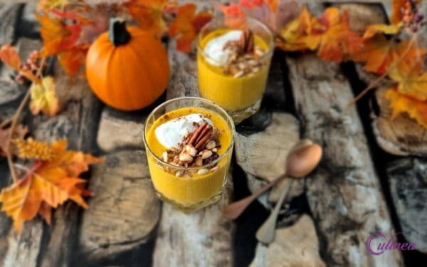 Overnight oats met pompoen