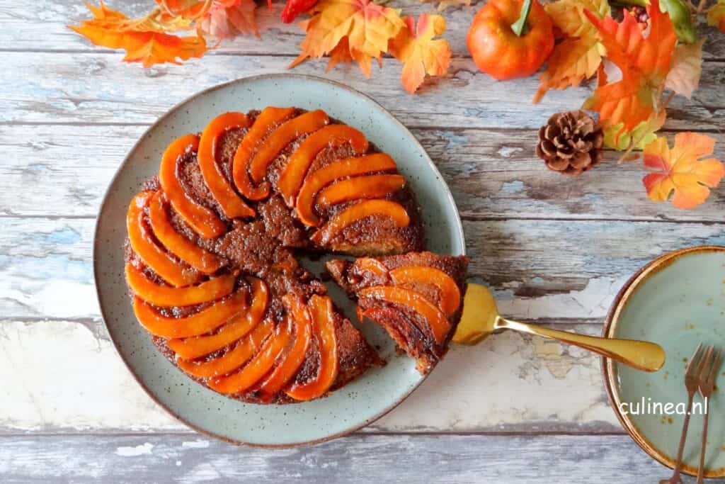 Pompoen karamel cake