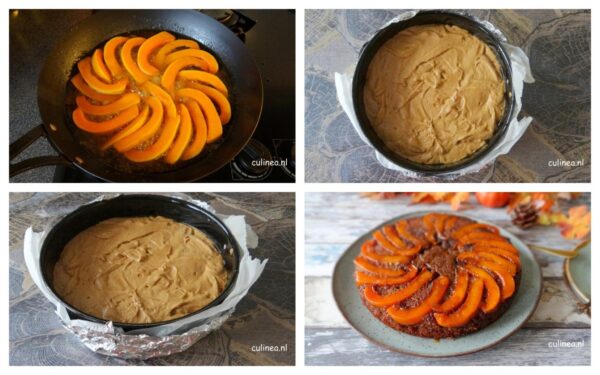 Pompoen karamel cake
