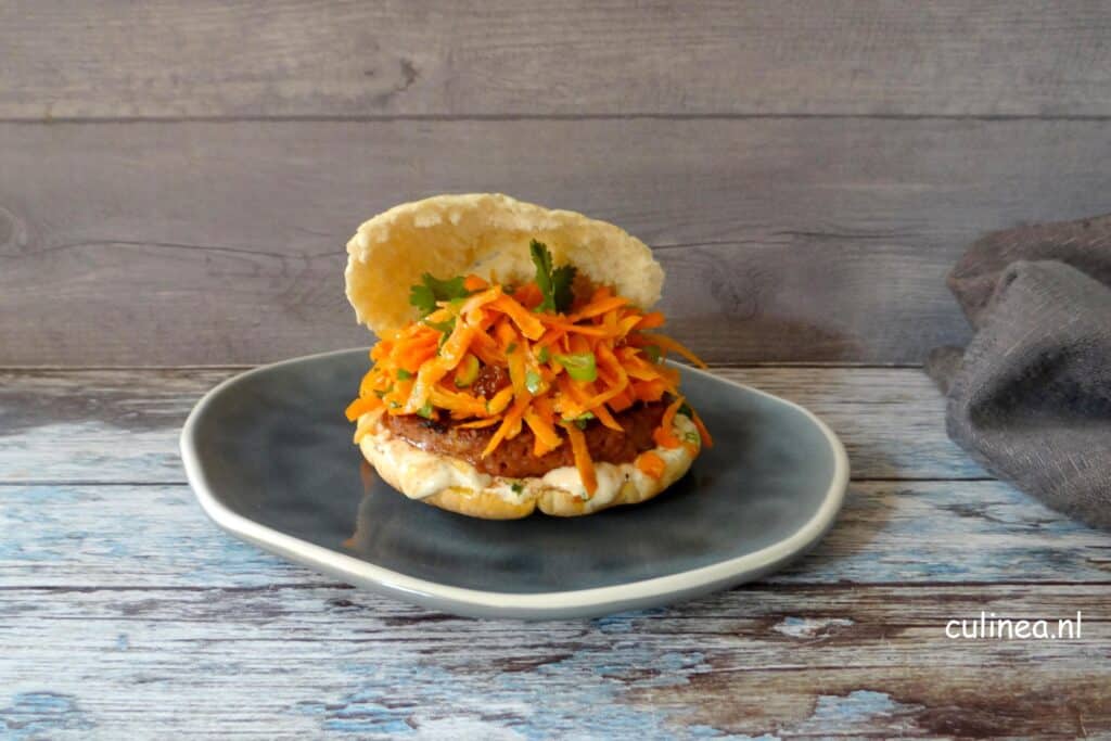 Vegetarische Marokkaanse burgers