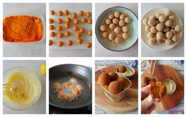 Bitterballen met chorizo en paprika