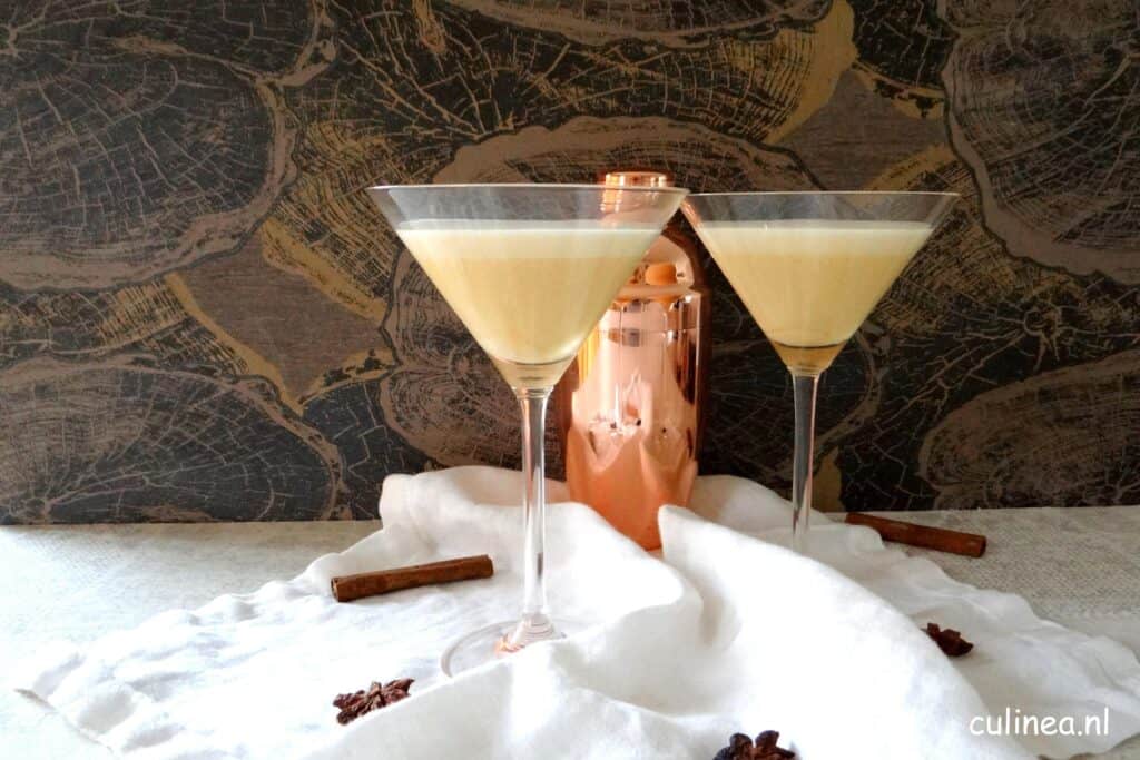 Chai wodka cream cocktail