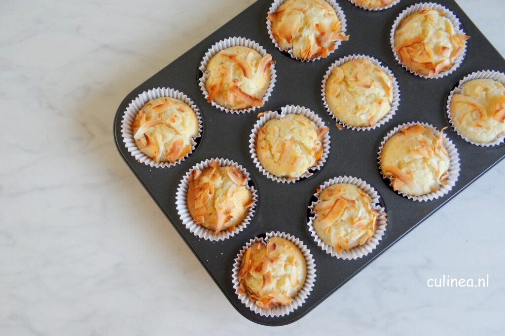 Citroen kokosmuffins