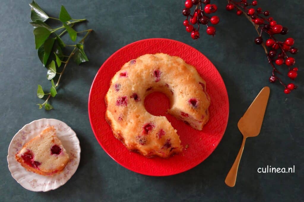 Cranberry ricotta tulband