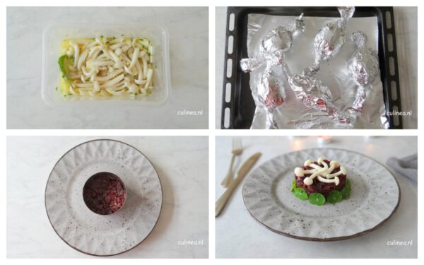 Tartaar van rode biet